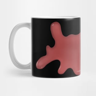 Red paint stain Mug